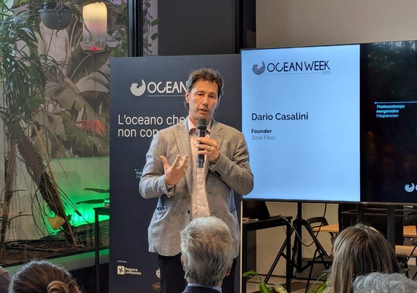Slow Fiber sustaining sponsor di One Ocean Week 2025: il tessile sostenibile incontra la Blue Economy